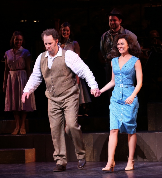 Shuler Hensley and Laura Benanti  Photo