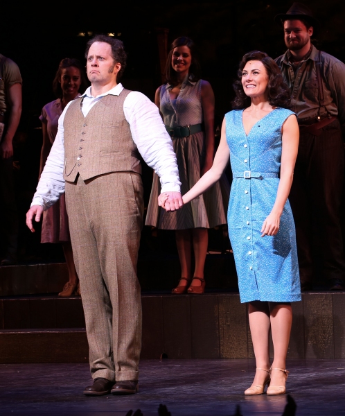 Shuler Hensley and Laura Benanti  Photo