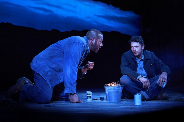 Photo Flash: First Look at James Franco, Chris O'Dowd & Leighton Meester in Broadway's OF MICE AND MEN Image