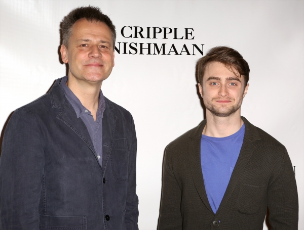 Director Michael Grandage and Daniel Radcliffe  Photo