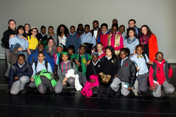 Photo Coverage: Middle Schoolers Visit MOTOWN through TDF's Stage Doors Program Image