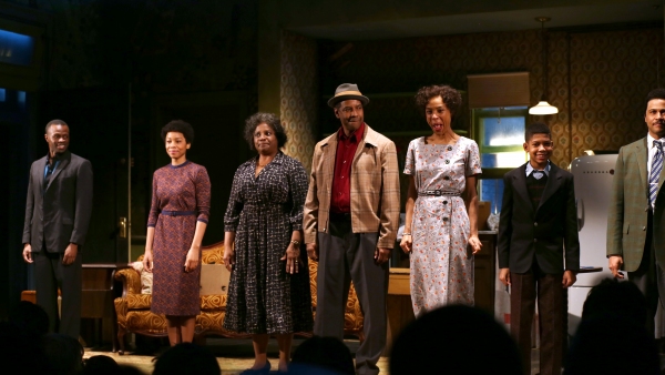 Photo Coverage: Denzel Washington & A RAISIN IN THE SUN Cast Take Opening Night Bows! Image