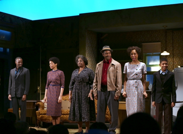 Photo Coverage: Denzel Washington & A RAISIN IN THE SUN Cast Take Opening Night Bows! Image