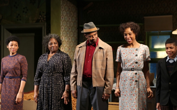 Photo Coverage: Denzel Washington & A RAISIN IN THE SUN Cast Take Opening Night Bows! Image