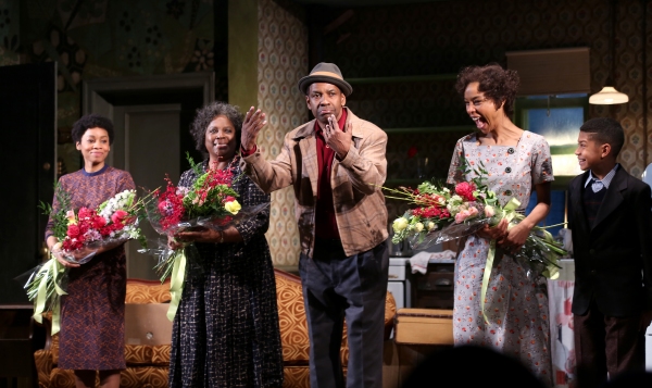 Photo Coverage: Denzel Washington & A RAISIN IN THE SUN Cast Take Opening Night Bows! Image