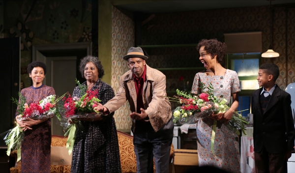 Photo Coverage: Denzel Washington & A RAISIN IN THE SUN Cast Take Opening Night Bows! Image