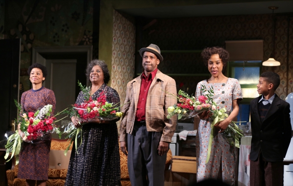 Photo Coverage: Denzel Washington & A RAISIN IN THE SUN Cast Take Opening Night Bows! Image