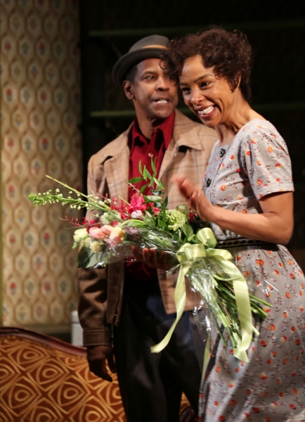 Photo Coverage: Denzel Washington & A RAISIN IN THE SUN Cast Take Opening Night Bows! Image