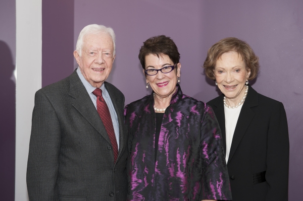 President Jimmy Carter, director Molly Smith and Rosalynn Carter  Photo