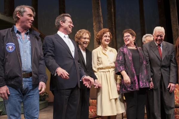 Photo Flash: President Jimmy Carter and More Attend CAMP DAVID's Opening Night at Arena Stage Image