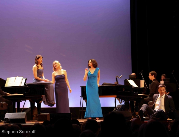 Phillipa Soo, Rebecca Luker, Mandy Gonzalez Photo