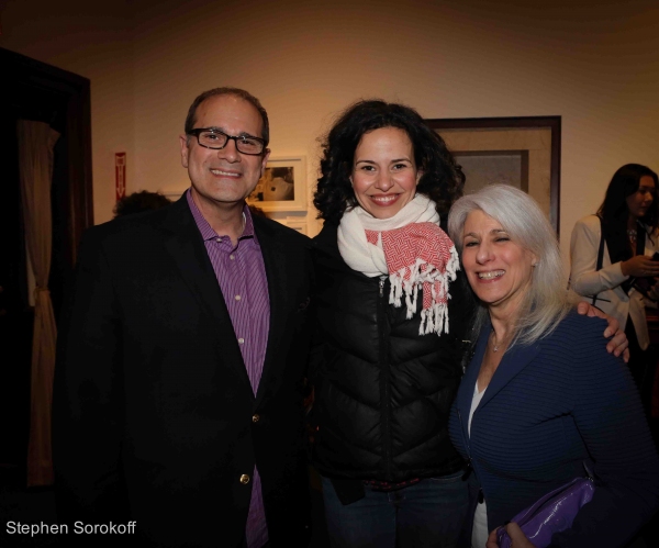 Dan Shaheen, Mandy Gonzalez, Jamie deRoy Photo