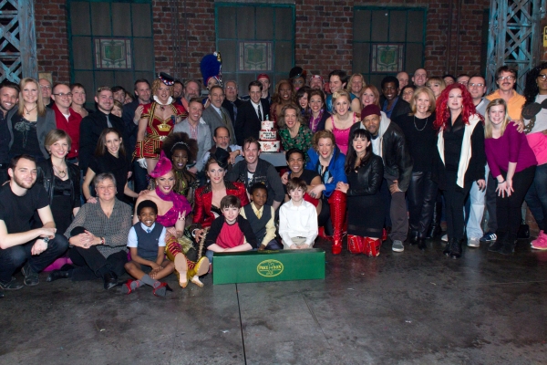 Photo Coverage: KINKY BOOTS Celebrates One Year at the Al Hirschfeld Theatre! Image