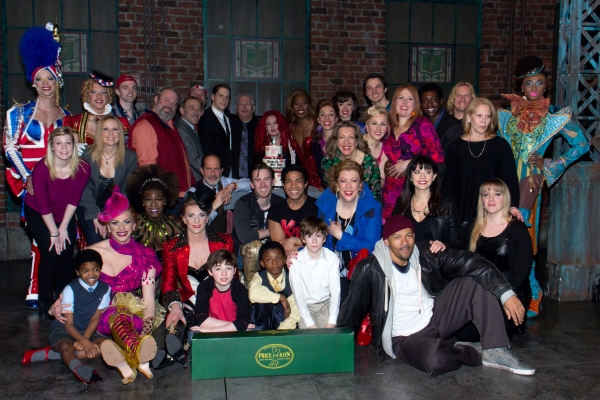 Photo Coverage: KINKY BOOTS Celebrates One Year at the Al Hirschfeld Theatre! Image