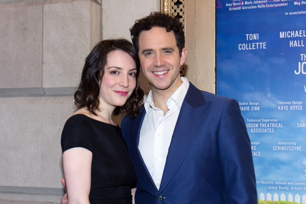 Jessica Hershberg, Santino Fontana Photo