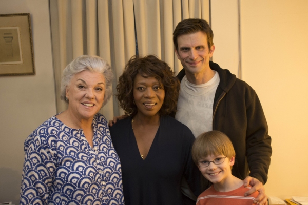 Photo Flash: Alfre Woodard Visits Tyne Daly at Broadway's MOTHERS AND SONS Image