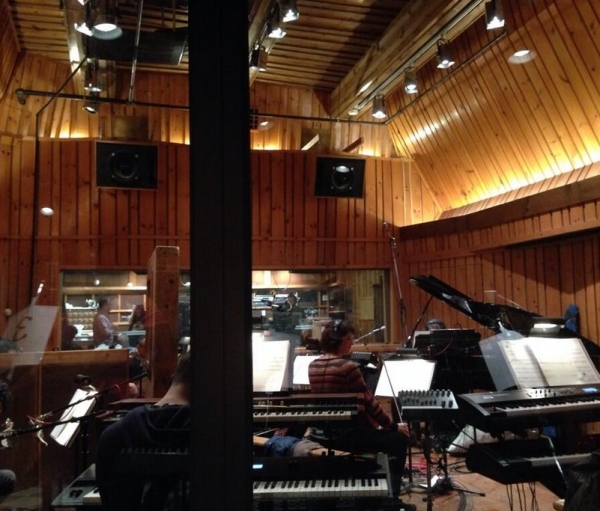 Photo Flash: In the Recording Studio with the Cast of VIOLET! Image