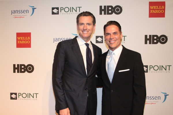 Gavin Newsom and Jorge Valencia Photo