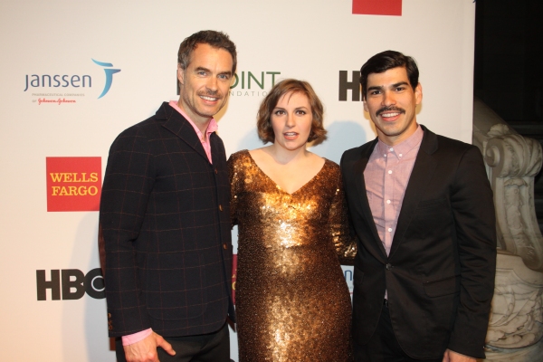 Murray Bartlett, Lena Dunham and Raul Castillo Photo