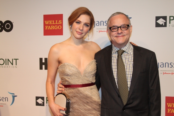 Rachelle Lefevre and Dr. Neal Baer Photo