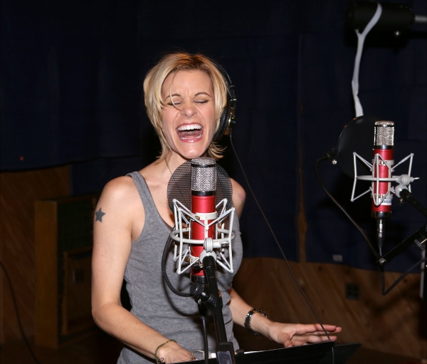 Photo Coverage: Inside the Recording Studio with the Cast of IF/THEN! Image