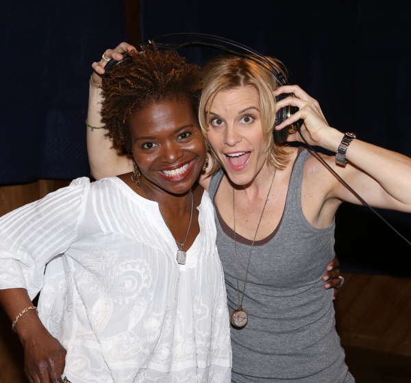 Photo Coverage: Inside the Recording Studio with the Cast of IF/THEN! Image