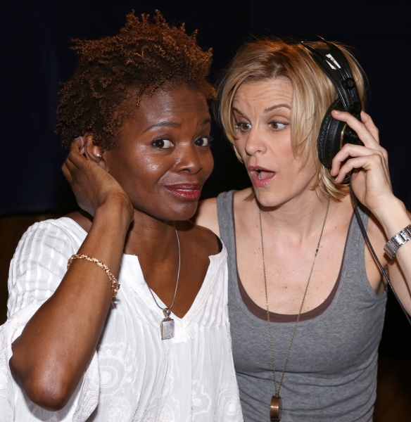 Photo Coverage: Inside the Recording Studio with the Cast of IF/THEN! Image