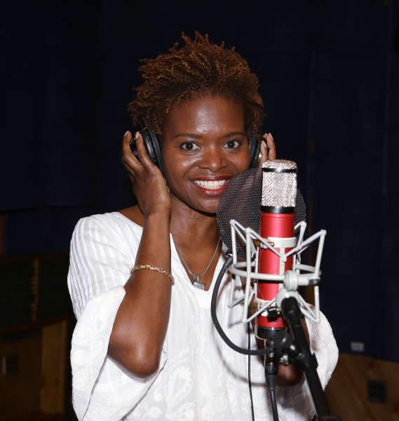 Photo Coverage: Inside the Recording Studio with the Cast of IF/THEN! Image