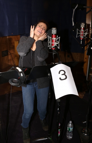 Photo Coverage: Inside the Recording Studio with the Cast of IF/THEN! Image