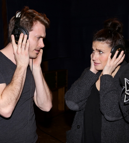 Photo Coverage: Inside the Recording Studio with the Cast of IF/THEN! Image