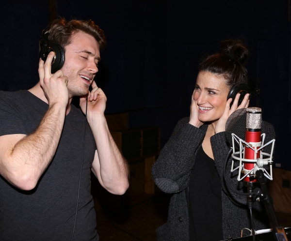 Photo Coverage: Inside the Recording Studio with the Cast of IF/THEN! Image