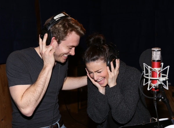 Photo Coverage: Inside the Recording Studio with the Cast of IF/THEN! Image