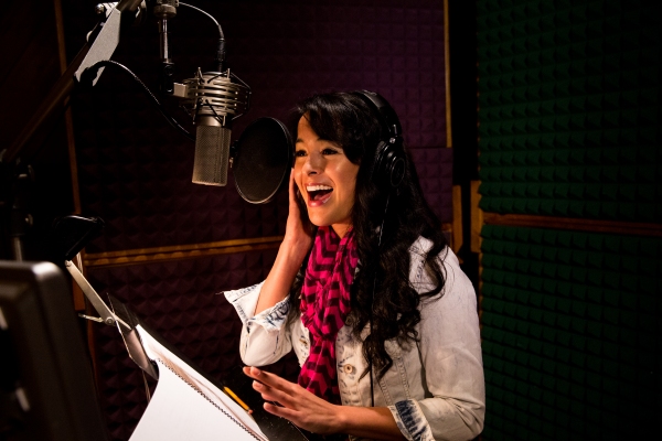Photo Flash: A Whole New Album! In the Recording Studio with Cast of ALADDIN Image