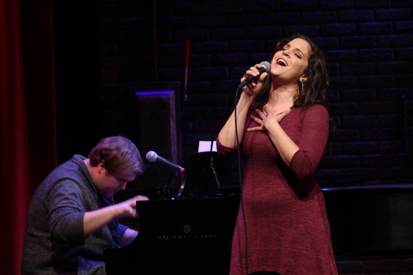 Photo Coverage: Brett Ryback and Alexander Sage Oyen Visit Murderous Musical Mondays at MURDER FOR TWO! Image