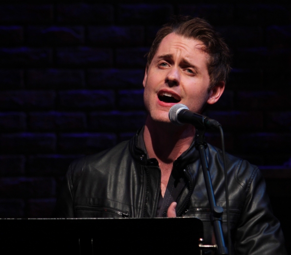 Photo Coverage: Brett Ryback and Alexander Sage Oyen Visit Murderous Musical Mondays at MURDER FOR TWO!  Image