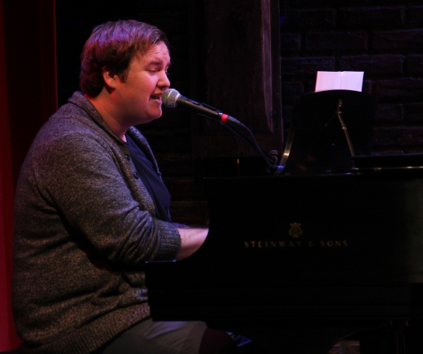 Photo Coverage: Brett Ryback and Alexander Sage Oyen Visit Murderous Musical Mondays at MURDER FOR TWO! Image
