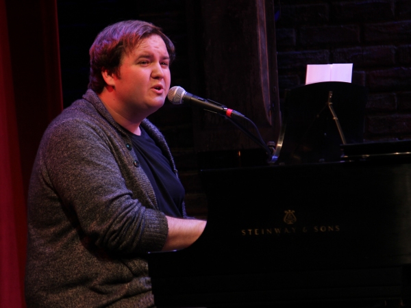 Photo Coverage: Brett Ryback and Alexander Sage Oyen Visit Murderous Musical Mondays at MURDER FOR TWO! Image