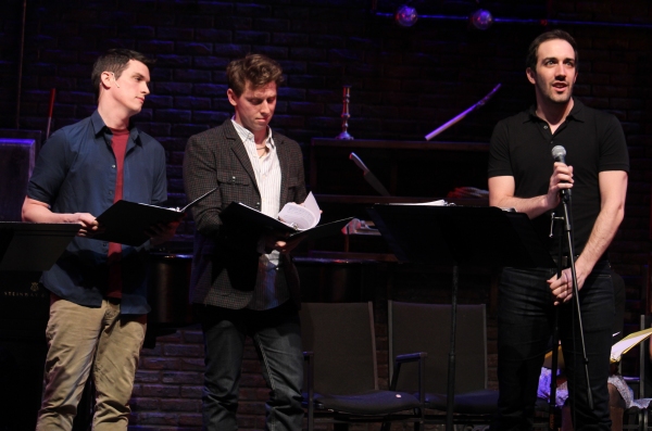 Photo Coverage: Brett Ryback and Alexander Sage Oyen Visit Murderous Musical Mondays at MURDER FOR TWO! Image