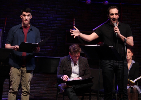 Photo Coverage: Brett Ryback and Alexander Sage Oyen Visit Murderous Musical Mondays at MURDER FOR TWO! Image