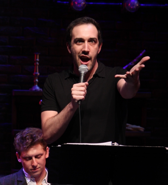 Photo Coverage: Brett Ryback and Alexander Sage Oyen Visit Murderous Musical Mondays at MURDER FOR TWO! Image