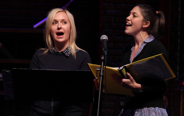 Photo Coverage: Brett Ryback and Alexander Sage Oyen Visit Murderous Musical Mondays at MURDER FOR TWO! Image