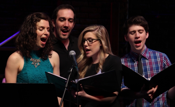 Photo Coverage: Brett Ryback and Alexander Sage Oyen Visit Murderous Musical Mondays at MURDER FOR TWO! Image