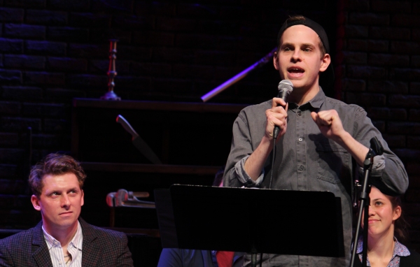 Photo Coverage: Brett Ryback and Alexander Sage Oyen Visit Murderous Musical Mondays at MURDER FOR TWO!  Image