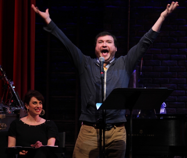 Photo Coverage: Brett Ryback and Alexander Sage Oyen Visit Murderous Musical Mondays at MURDER FOR TWO! Image