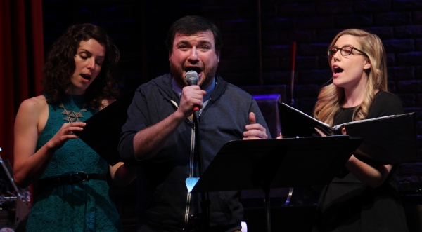Photo Coverage: Brett Ryback and Alexander Sage Oyen Visit Murderous Musical Mondays at MURDER FOR TWO! Image