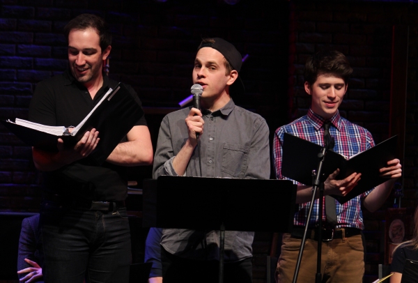 Photo Coverage: Brett Ryback and Alexander Sage Oyen Visit Murderous Musical Mondays at MURDER FOR TWO!  Image