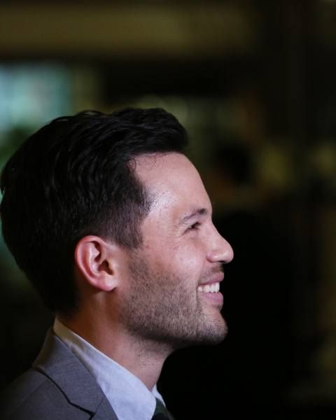 Jason Tam photographed at the Edison Ballroom on March 30, 2014 in New York City. Photo