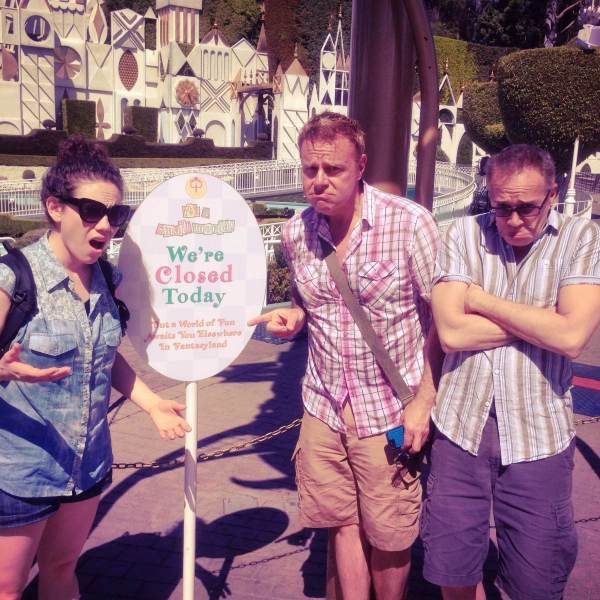 Photo Flash: Touring Cast of MAMMA MIA! Visits Disneyland Image