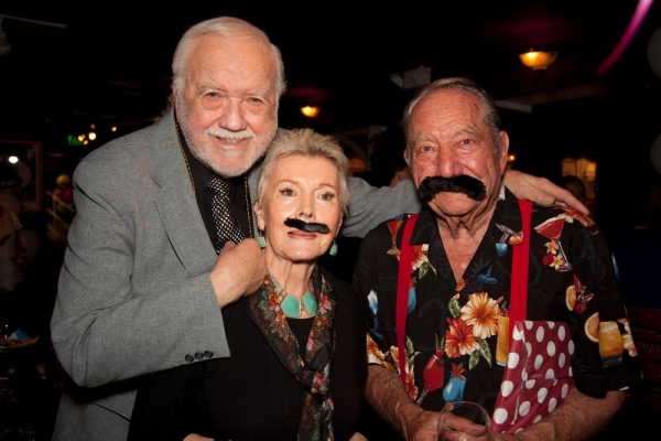 Chuck & Betty McCann with John Larsen Photo