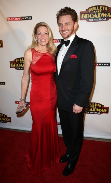 Photo Coverage: Zach Braff, Marin Mazzie & BULLETS OVER BROADWAY Cast Celebrates Opening Night! Image